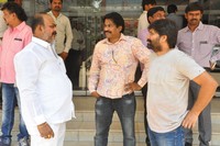 Rakshaka Bhatudu Team at Sapthagiri Theatre RTC X Roads
